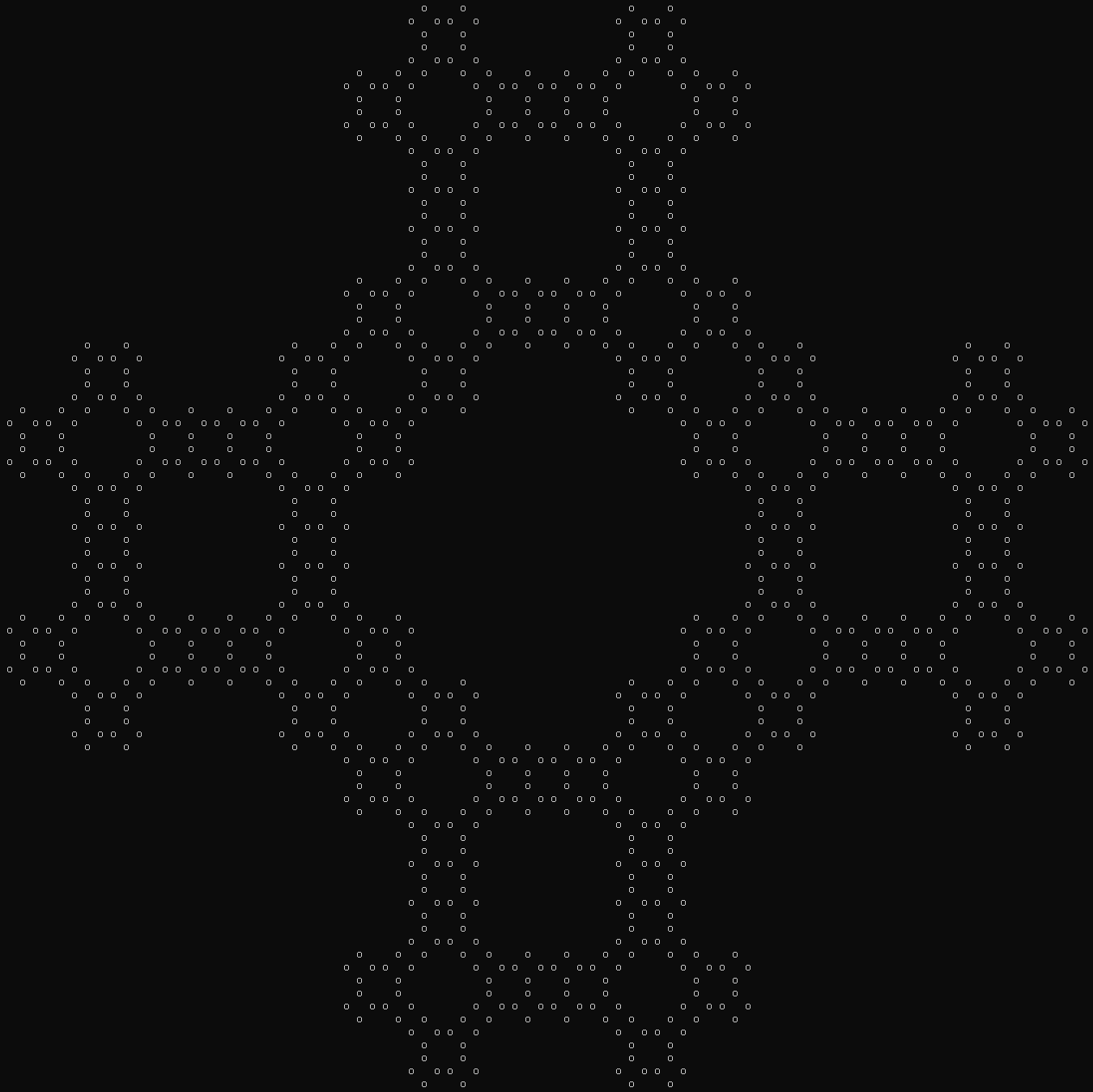 n=4 输出